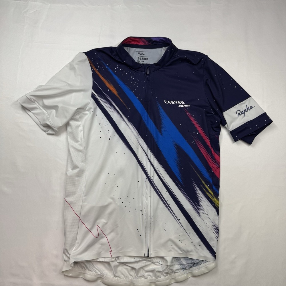 Rapha Canyon SRAM Pro Team Training Jersey Size Women's XL  Cycling Jersey Light